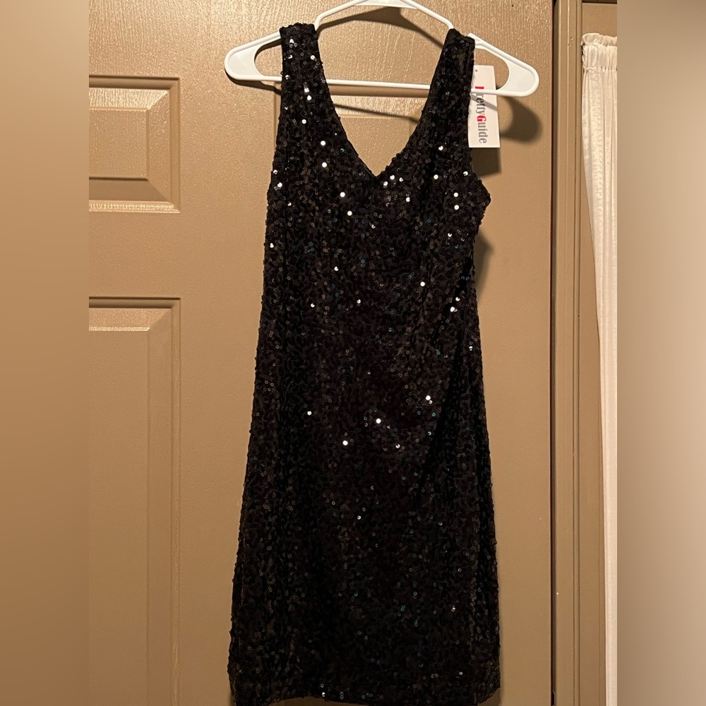 Brand new with tags sparkly black formal dress size medium